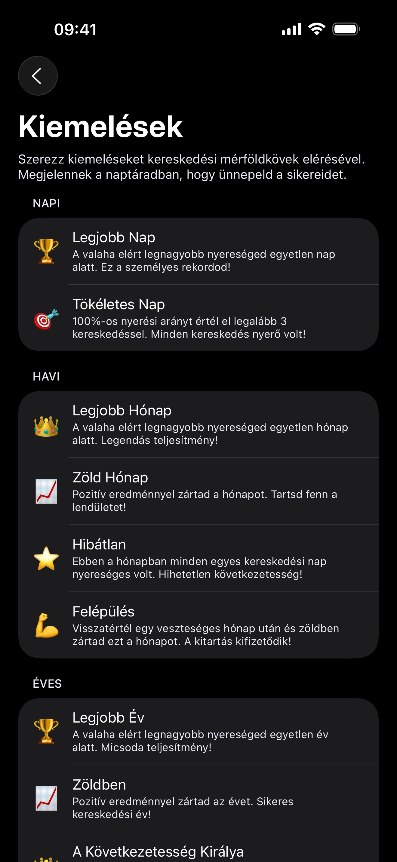 Proloca highlight nézet iPhone-on