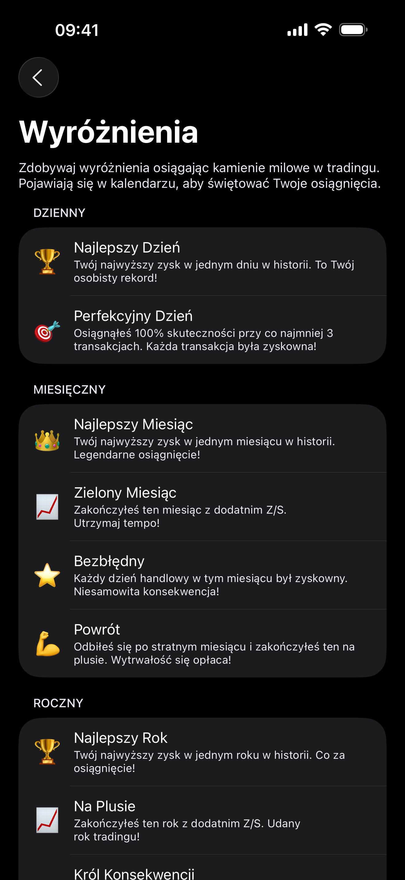 Widok highlightów Proloca na iPhonie