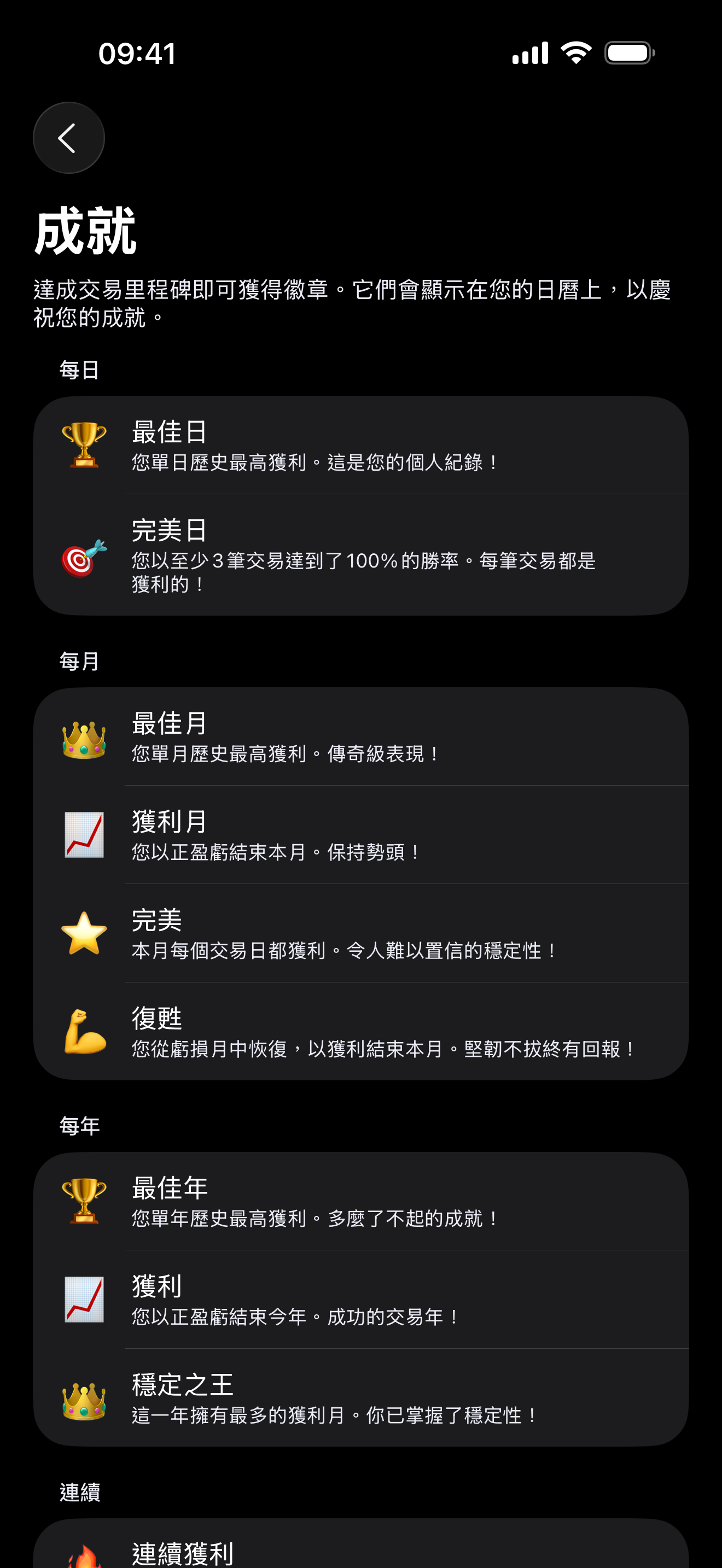 iPhone 上的 Proloca 亮點畫面